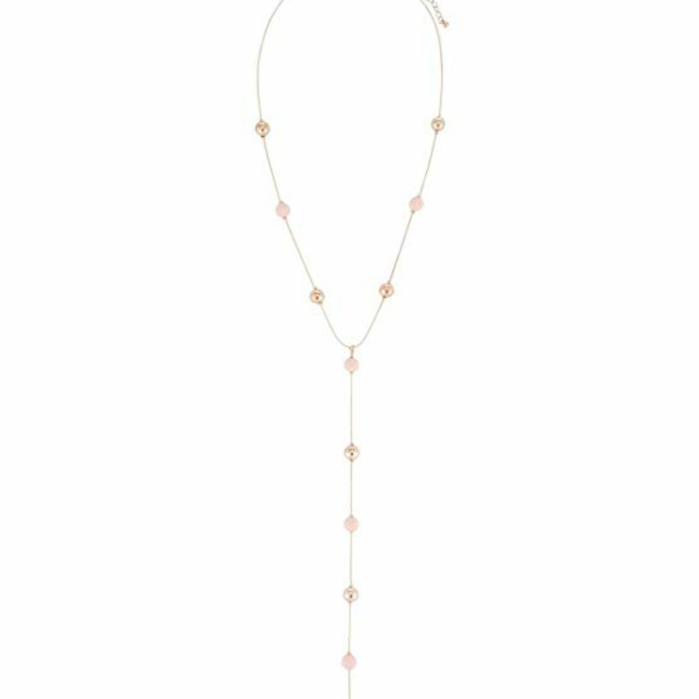 FRAGMENTS Y DROP BALL NECKLACE DAINTY DELICATE